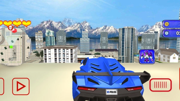 大警车机器人救援战斗图3