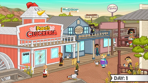 老爹炸鸡汉堡店版