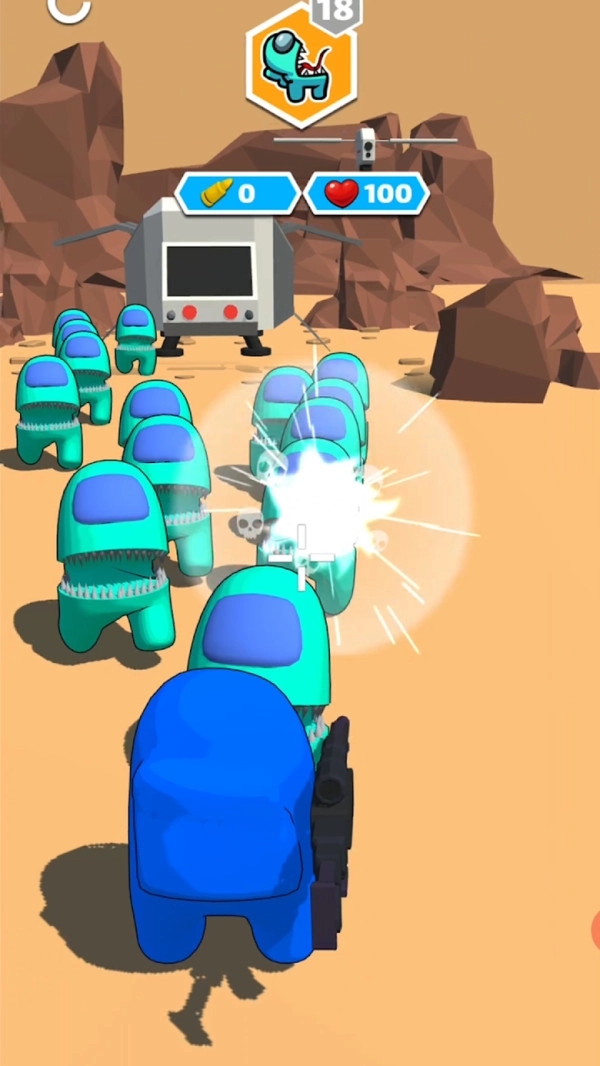 殺光太空狼人圖1