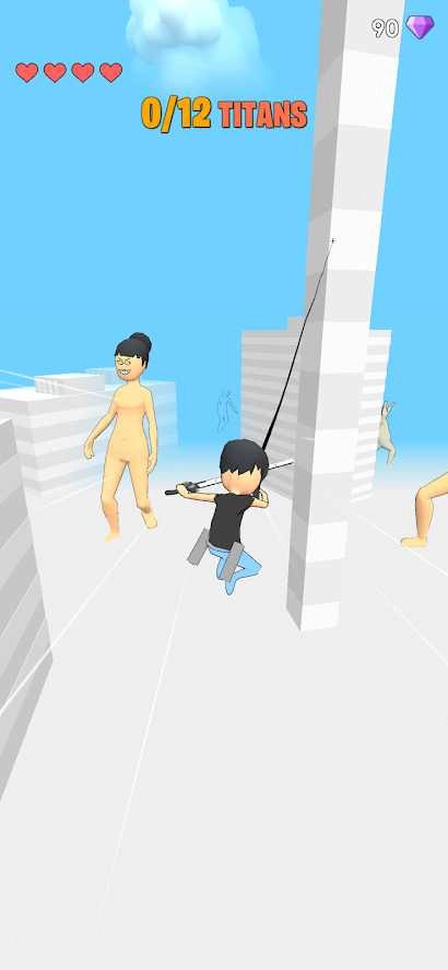 人类大战巨人图2