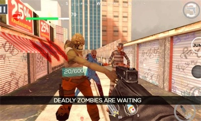 僵尸死亡射擊圖1