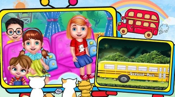 3D模擬校園巴士游戲最新版圖1