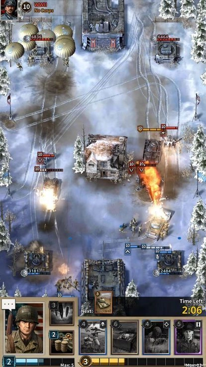 勇猛之路二戰(zhàn)手游直裝版圖3