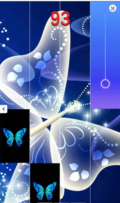 蓝蝴蝶钢琴块图2