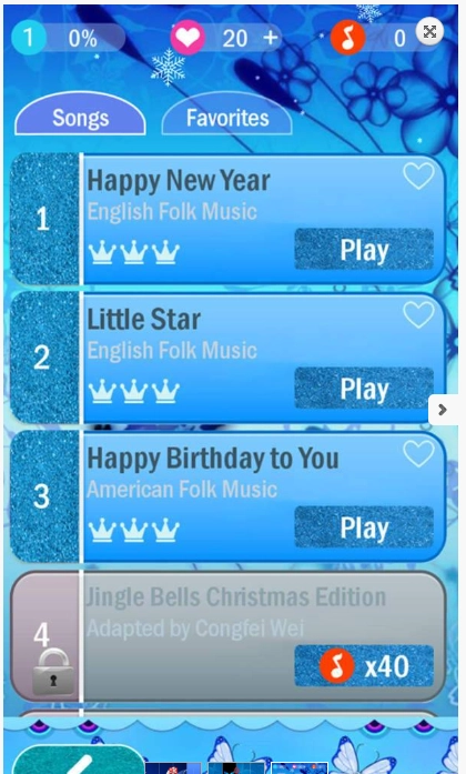 蓝蝴蝶钢琴块图3