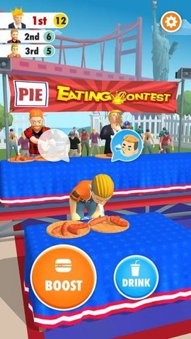 我吃的賊快游戲綠色版圖1