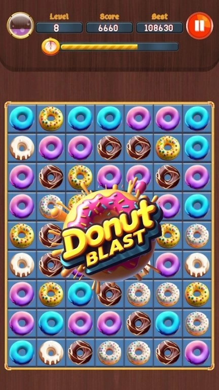 甜甜圈爆炸消除直裝游戲版圖2