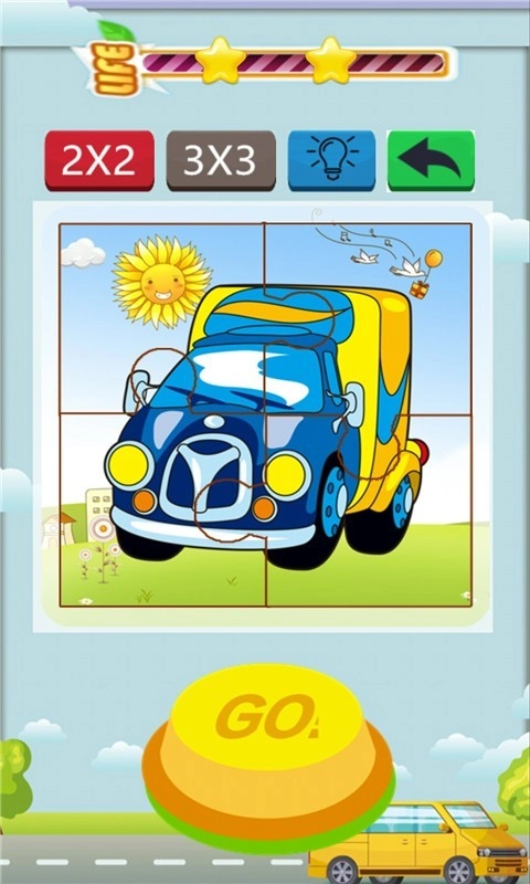 宝宝拼图交通工具图3