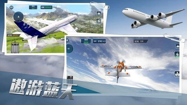 真實(shí)飛機(jī)駕駛員游戲圖1