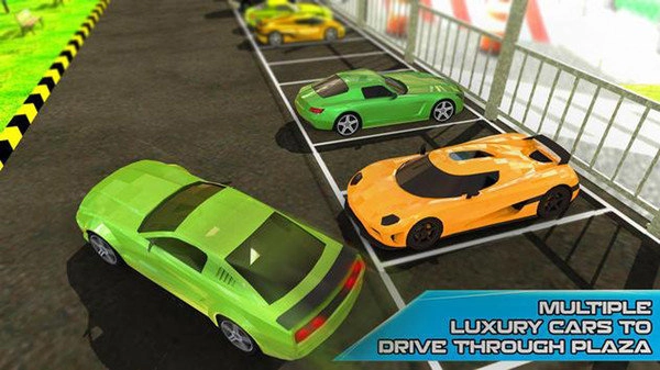 城市多层停车场3D图1