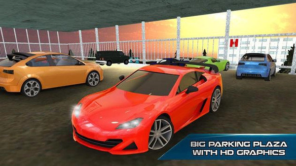 城市多层停车场3D图3