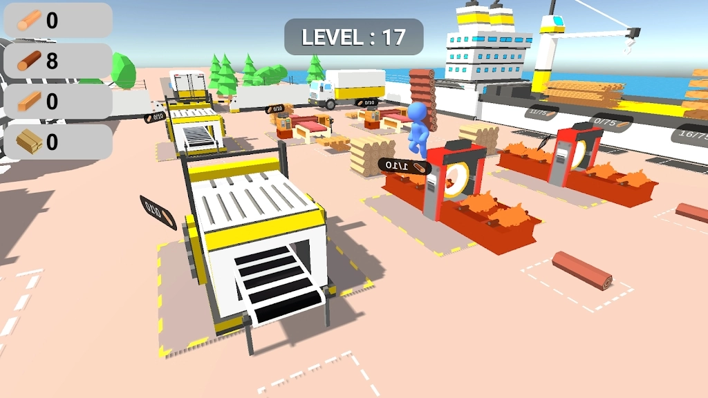 木材厂闲置木材(Lumber Factory Idle Wood)