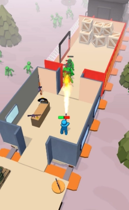守卫火车打丧尸(Train Defense - Zombie Survival)