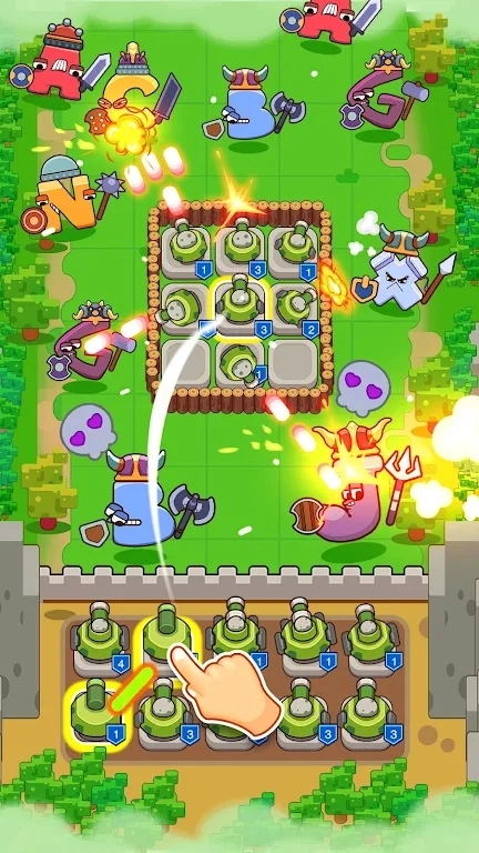 字母后卫空闲TD(Alphabet Defender Idle TD)