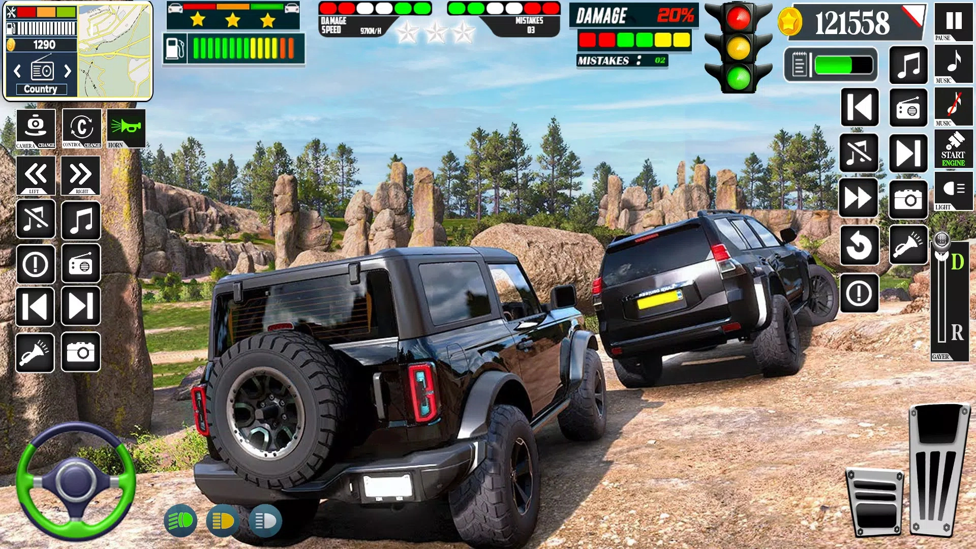 4x4吉普车驾驶3D(Jeep Game 4x4 Jeep Driving 3D)