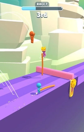 撑杆跳赛跑(2)