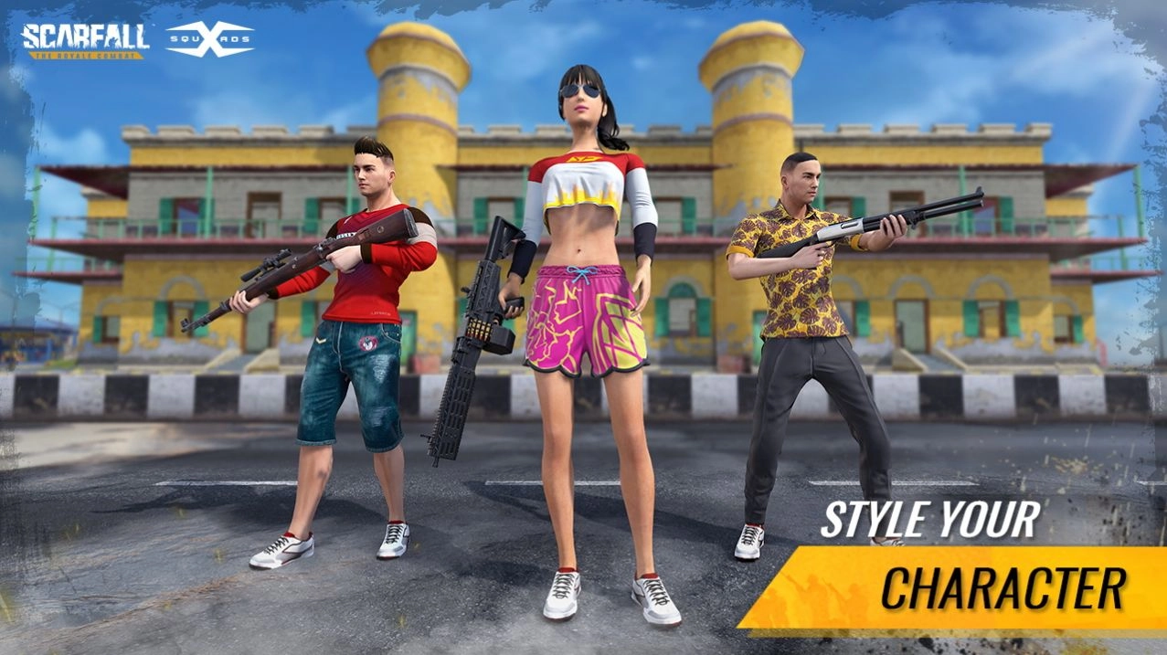 皇家战斗吃鸡(ScarFall)