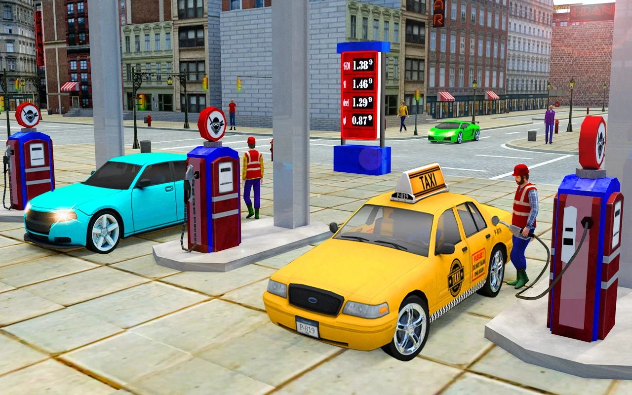 城市出租车模拟驾驶员(TAXI car GAME)