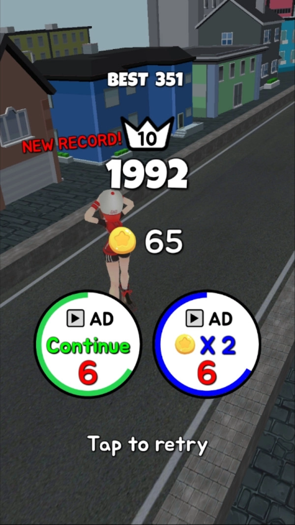 跳跃女高中生正版图3