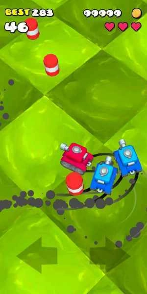 坦克追逐(Crashy Tanks)