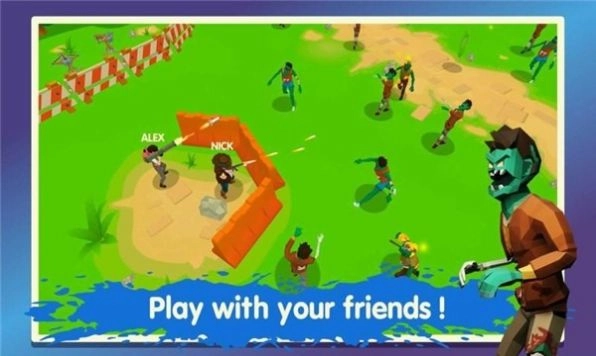 双人联机僵尸生存(Two Guys And Zombies 3D)