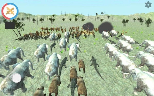 猎人与动物(Hunter vs Animal battle sim)