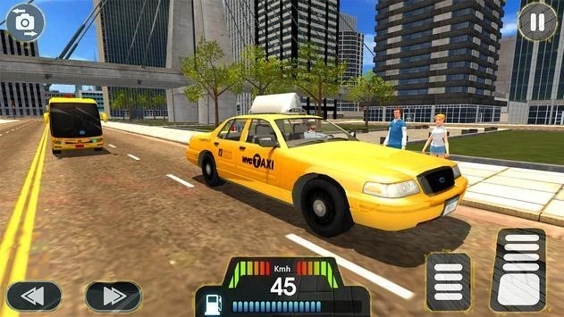城市疯狂出租车驾驶(Taxi_Simulator)