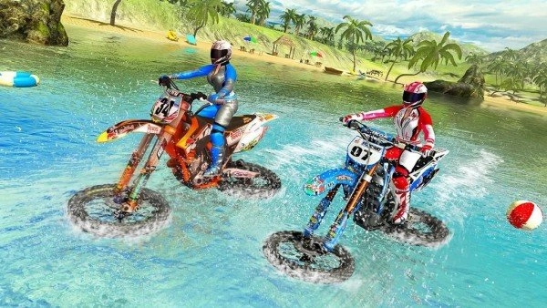 水上骑士赛车(Water Surfer Racing In Moto)