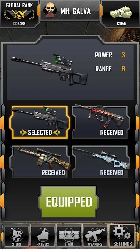 狙击步枪射击(ShootingRange)