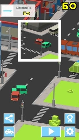 交错的汽车(Crossy Car)