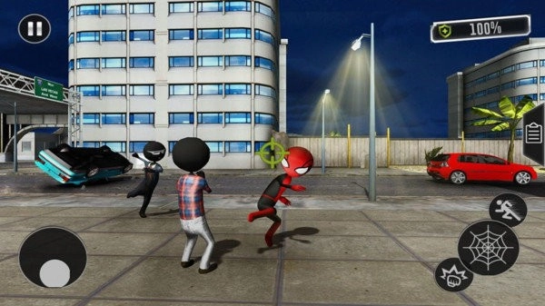 火柴人绳蜘蛛战士手机正版