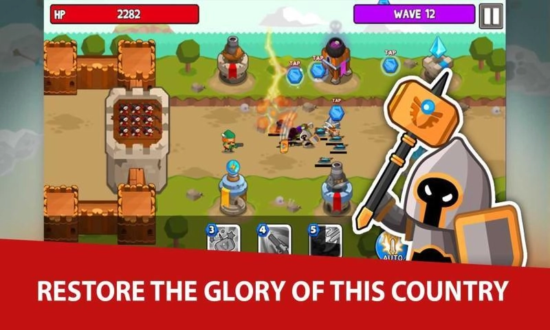 成长城堡自动塔防者(Grow Castle: Auto Tower Defender)
