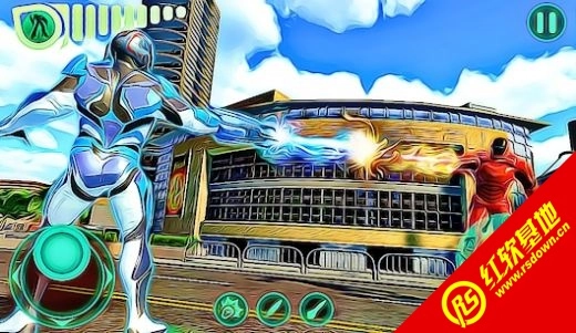 大城市飞行英雄(Grand City Flying Hero - Robot R)