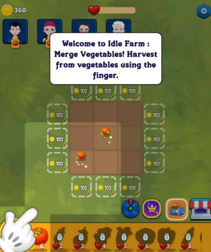 放置农场合并蔬菜(Idle Farm Merge Vegetables)