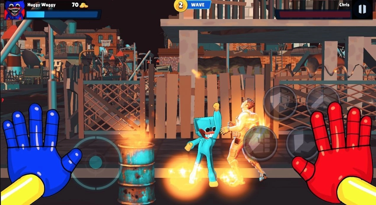 大块头格斗(Huggy Wuggy Street Fighter)游戏纯净最新版