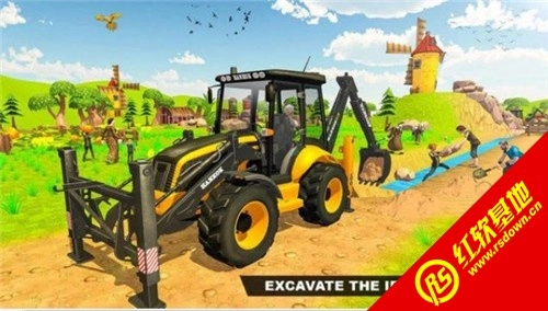 农庄挖掘机模拟器