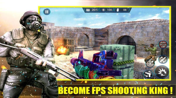 自由生存Fps(Free Survival Fire Fps Offline B)