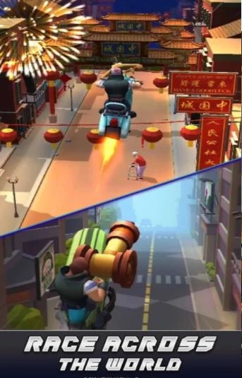 摩托车斗殴赛(Race On)