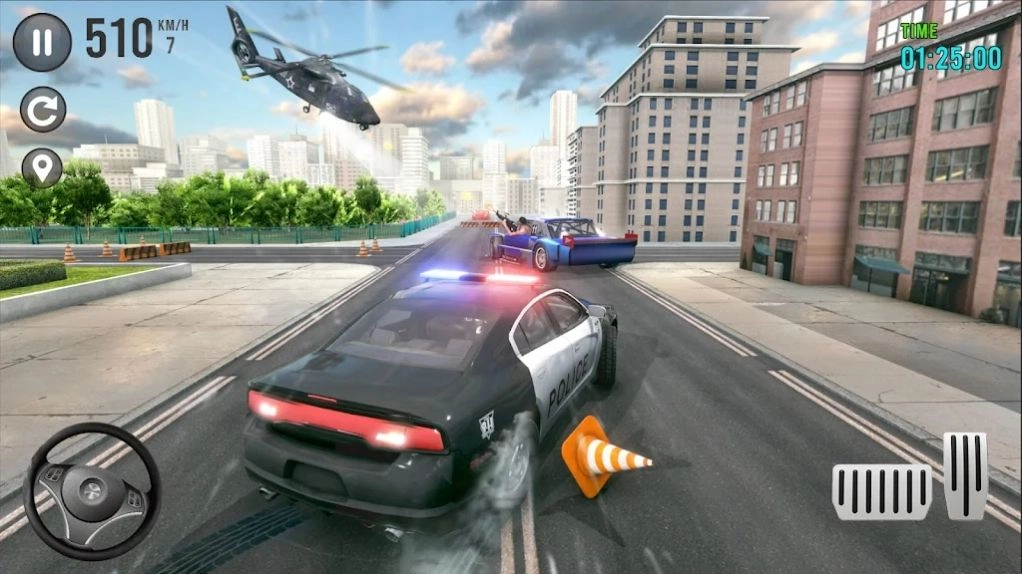 警车追逐竞速赛(Police Car Chase: US Cop Games)