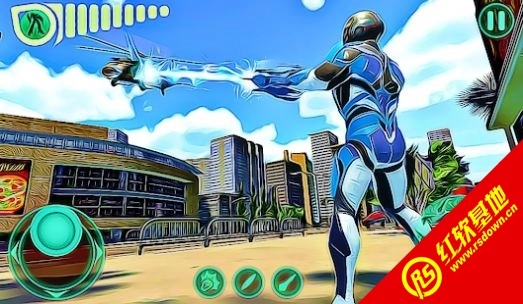 大城市飞行英雄(Grand City Flying Hero - Robot R)