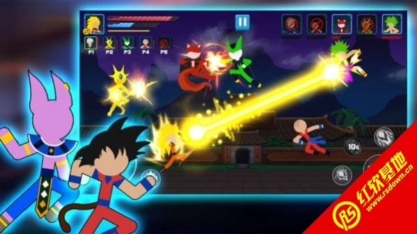 绳索火柴人vsZ战士游戏纯净最新版