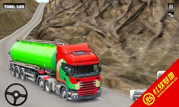 旋转山地石油大卡车(Oil Tanker Truck)