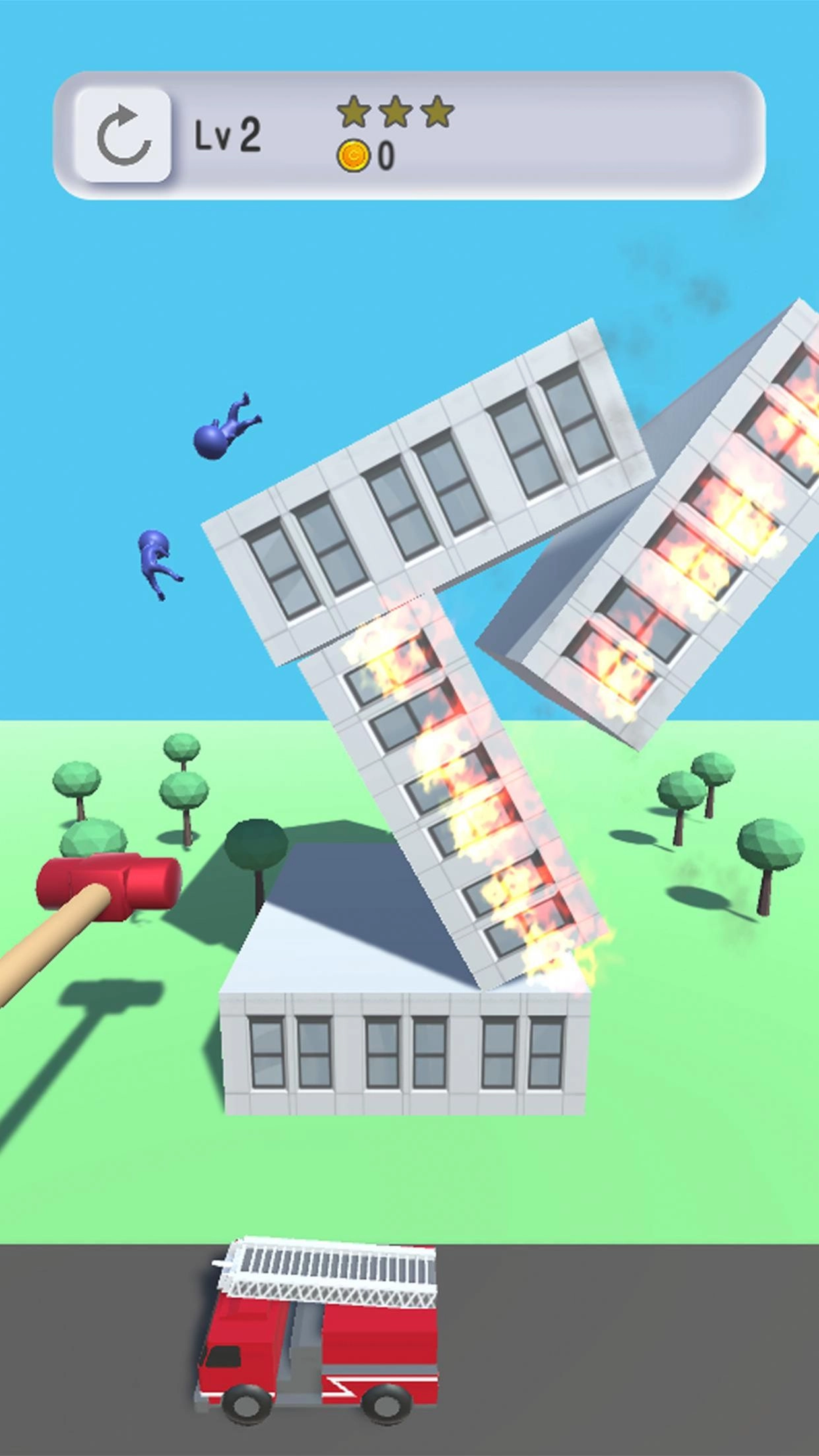 锤子建筑营救(FlickBuildingRescue)