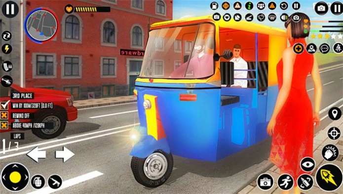 印度嘟嘟自动人力车(Indian Tuk Tuk Game)