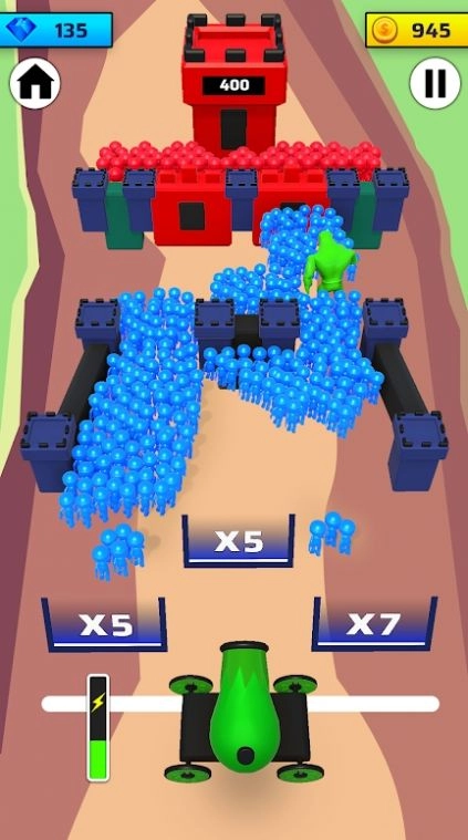 火柴人对抗之战(Stickman Mob Control Battle)