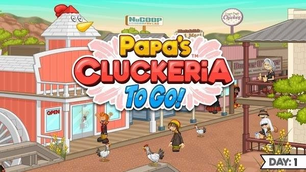 老爹炸鸡汉堡店（Papa's Cluckeria To Go)