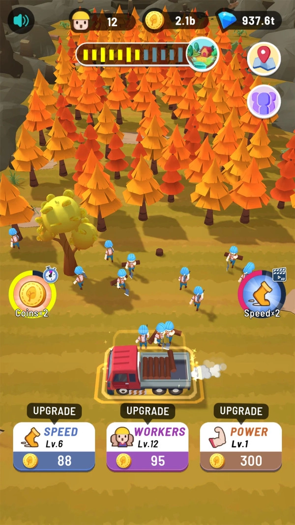 闲置伐木匠手游无广告版