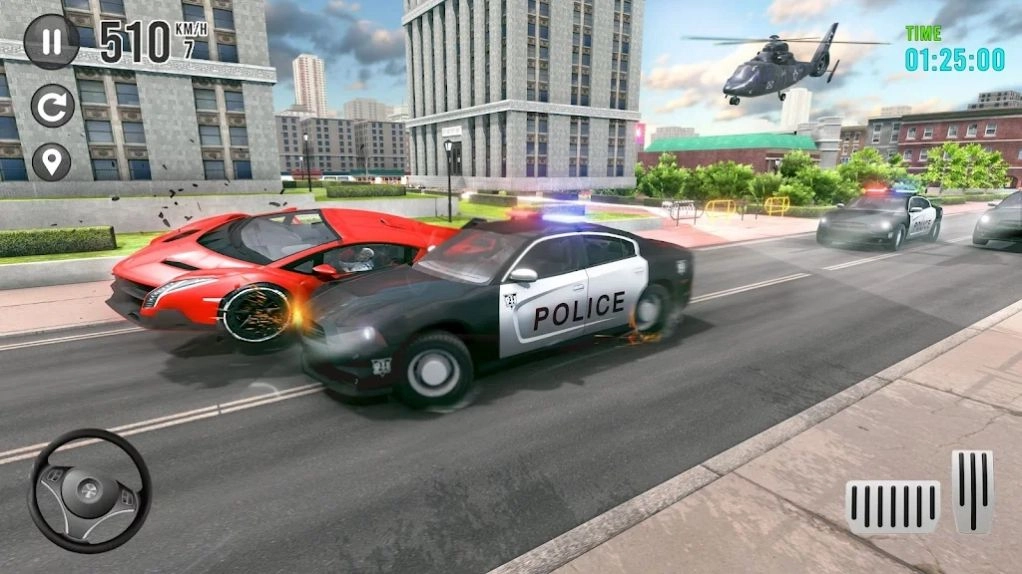 警车追逐竞速赛(Police Car Chase: US Cop Games)