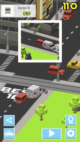 交错的汽车(Crossy Car)
