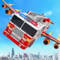 飞行消防车变身机器人(Flying Fire Truck Robot)